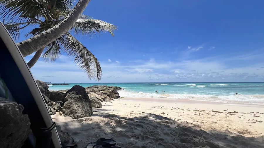 Island paradise representing financial freedom